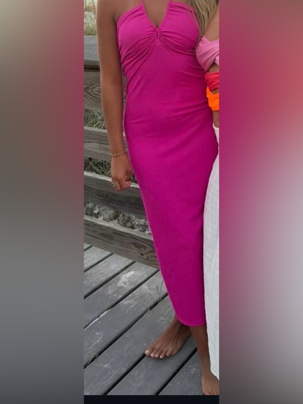 Fuchsia Pencil Skirt - Sleek Women's Skirt